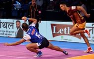 Wazir's kick was deemed dangerous by the referee but he had the eventual laugh
